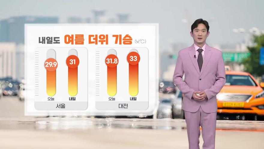 날씨] 내일도 여름 더위 기승...다음주 장마 시작 | Ytn